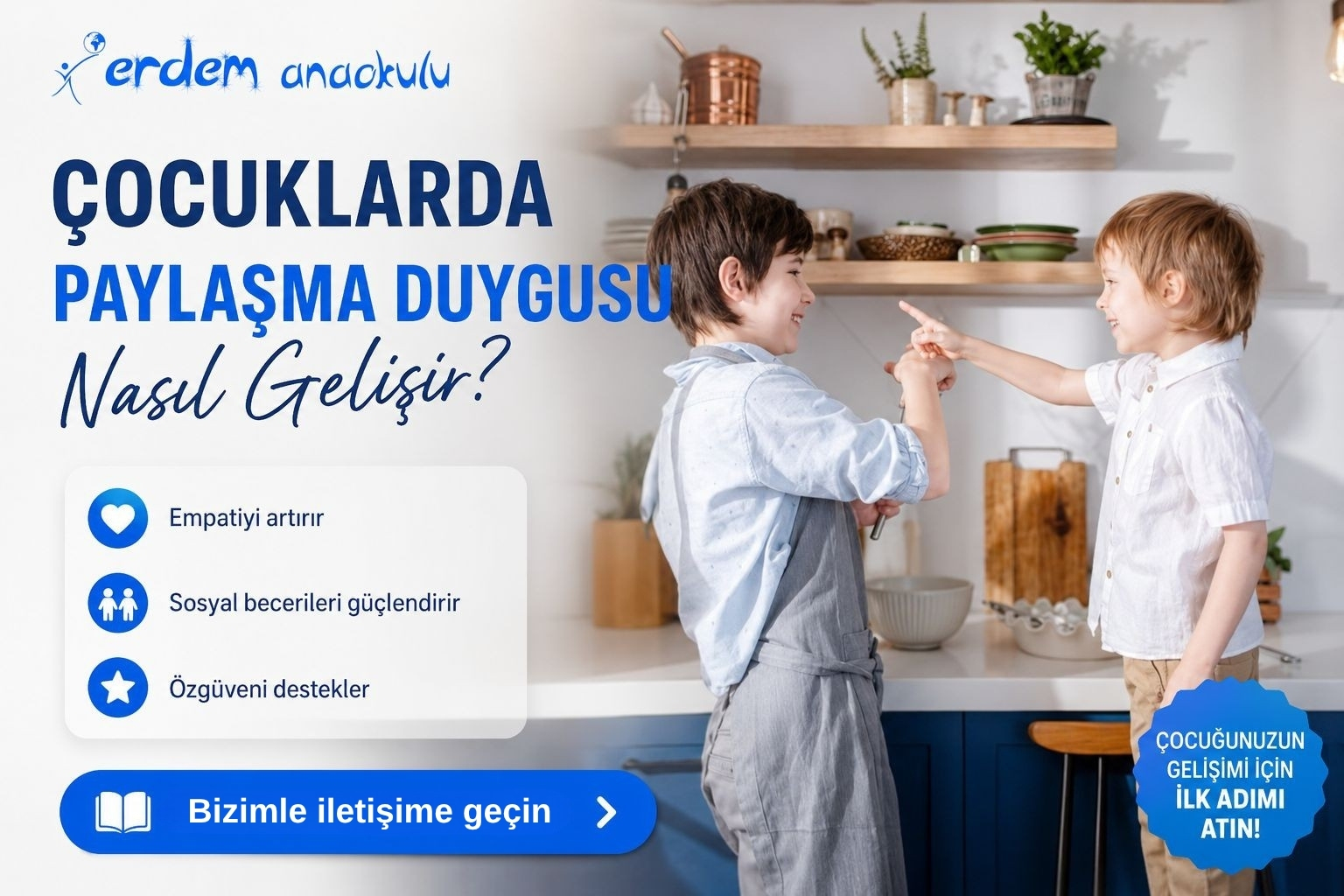 Çocuklarda Paylaşma Duygusu Nasıl Gelişir?